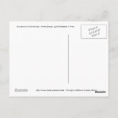 Sukkulent an einem Oxnard Deck...... Postkarte (Rückseite)