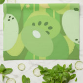 Sukkulent Green Handtuch (Gefaltet)