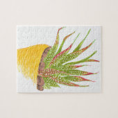 Sukkulent im Gelbputz-Puzzle Puzzle (Horizontal)