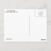 Sukkulent im Silber-Container durch sukkulente Des Postkarte (Rückseite)