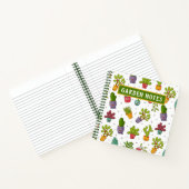 Sukkulent, Kaktus, Desert-Notebook Notizblock (Innenseite)