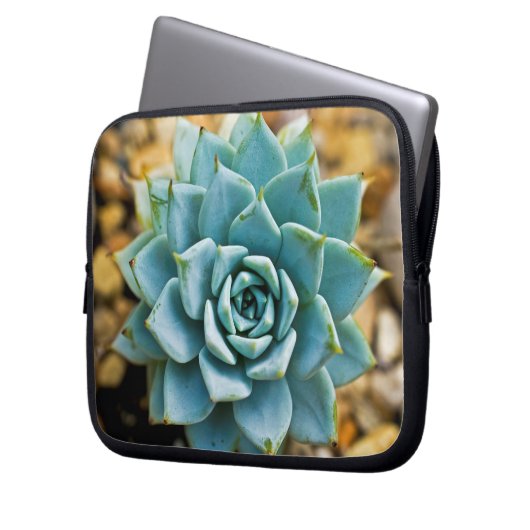 sukkulent laptopschutzhülle (Vorderseite Links)