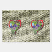 Sukkulent liebende Pflanze Geschenkpapier Set (Vorderseite)