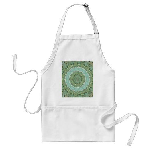 Sukkulent Mandala Schürze (Vorne)