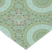 Sukkulent Mandala Tischdecke (Schrägansicht)