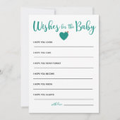 Sukkulente Babydusche für Kinder Einladung (Vorderseite)