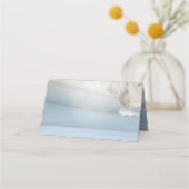 Sukkulente Blues Platzkarte (Rückseite)