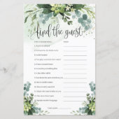 Sukkulente Blumengärten finden das Gast-Spiel (Vorderseite)