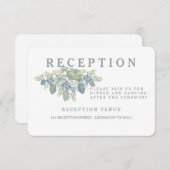 Sukkulente Blumenkarte Begleitkarte (Vorne/Hinten)