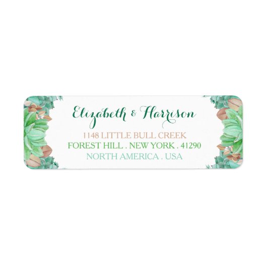 Sukkulente Bouquet Botanische Blumenhochzeit (Vorne)