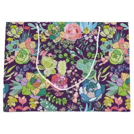 Sukkulente Cactus Garening Geschenktasche Große Geschenktüte