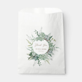 Sukkulente Garden Wedding Favor Bag Geschenktütchen