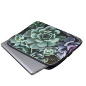 Sukkulente Grüne Pflanze Laptopschutzhülle (Vorne Knopf)