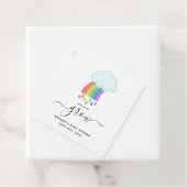 Sukkulente Himmelswache Ich wächst Babydusche Geschenkanhänger (Beispiel)