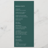 Sukkulente Hochzeitskur im Grünen Programm (Rückseite)