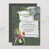 Sukkulente Hues der blassen Blues Bachelor Party (Vorne/Hinten)