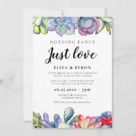 Sukkulente Kakteen glücklich immer nach dem Party Einladung