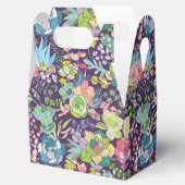 Sukkulente Kaktus Gartenwein Box Geschenkschachtel (Geöffnet)