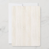 Sukkulente Kaktus Kakteen Dusche Einladung (Rückseite)