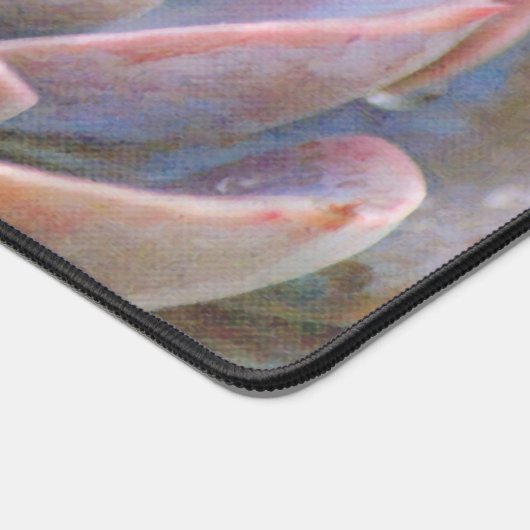 Sukkulente Kaktus Nah-up Art Desk Mat Pad Schreibtischunterlage (Ecke)