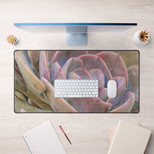 Sukkulente Kaktus Nah-up Art Desk Mat Pad Schreibtischunterlage (Büro 1)