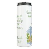 Sukkulente Lehrer Pflanze des Wissensstandes Thermosbecher (Rückseite)