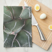 Sukkulente Pflanze Foto Handtuch (Viertel Falte)