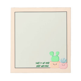 Sukkulente Skripte: Notepad Notizblock