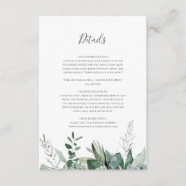 Sukkulente Vegetation | Detaillierungskarte Begleitkarte