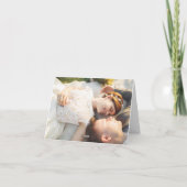 Sukkulente Vegetation | Klappes Foto vorne und hin Dankeskarte (Rückseite)