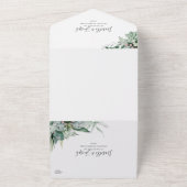 Sukkulente Vegetation | Siegel und Senden All In One Einladung (Außenbereich)