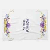 Sukkulente Wasserfarben Küche von Mommy Geschirrtuch (Horizontal)