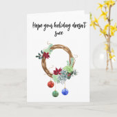 Sukkulente Weihnachtskarte Karte (Gelbe Blume)