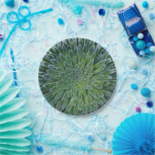 Sukkulente Wüste-Pflanze Pappteller (Party)