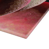 Sukkulente Wüste-Pflanze Schneidebrett (Ecke)