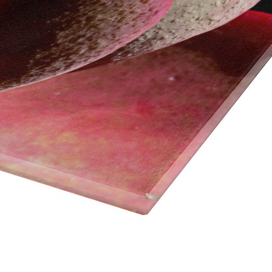 Sukkulente Wüste-Pflanze Schneidebrett (Ecke)