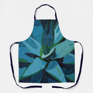 Sukkulenten Blaue Agave Kaktus Sukkulenten Schürze
