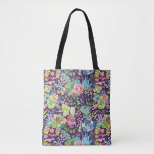Sukkulenten-Kaktus-Gartentasche Tasche