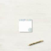 Sukkulenten-Kunstmuster  Post-it Klebezettel (Auf Schreibtisch)