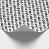 Sukkulenten Tassen Geschenkpapier (Ecke)