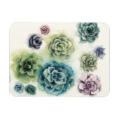 Sukkulentencluster Magnet (Horizontal)