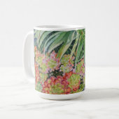 Sukkulentengarten Kaffeetasse (Vorderseite Links)