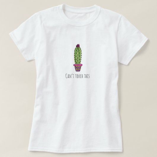 Sukkulenter Cactus Fun Women's Basic T - Shirt (Design vorne)