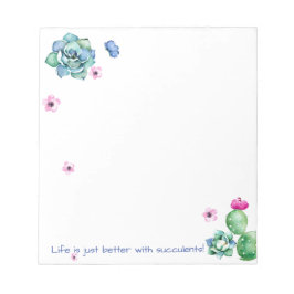 Sukkulenter Editor Notizblock