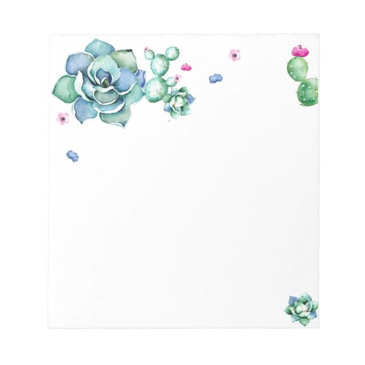 Sukkulenter Editor Notizblock (Vorderseite)