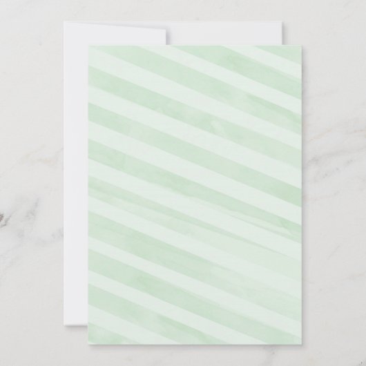 Sukkulenter Polterabend Einladung (Rückseite)