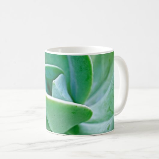 Sukkulenter Swirl Kaffeetasse (VorderseiteRechts)