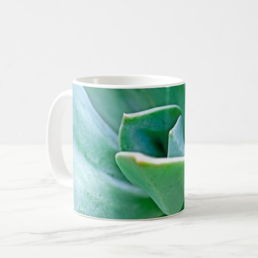Sukkulenter Swirl Kaffeetasse (Vorderseite Links)