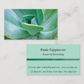 Sukkulenter Swirl Visitenkarte (Vorne/Hinten)