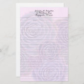 Sukkulentes Hintergrundpapier Persönliches Schreib Briefpapier (Vorne/Hinten)